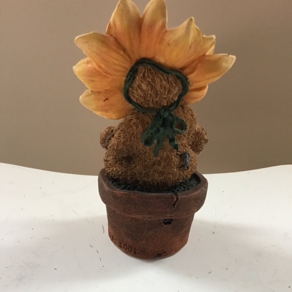 Vintage Boyd’s Bear Sunflower / Get Well Figurine - Picture 2 of 2
